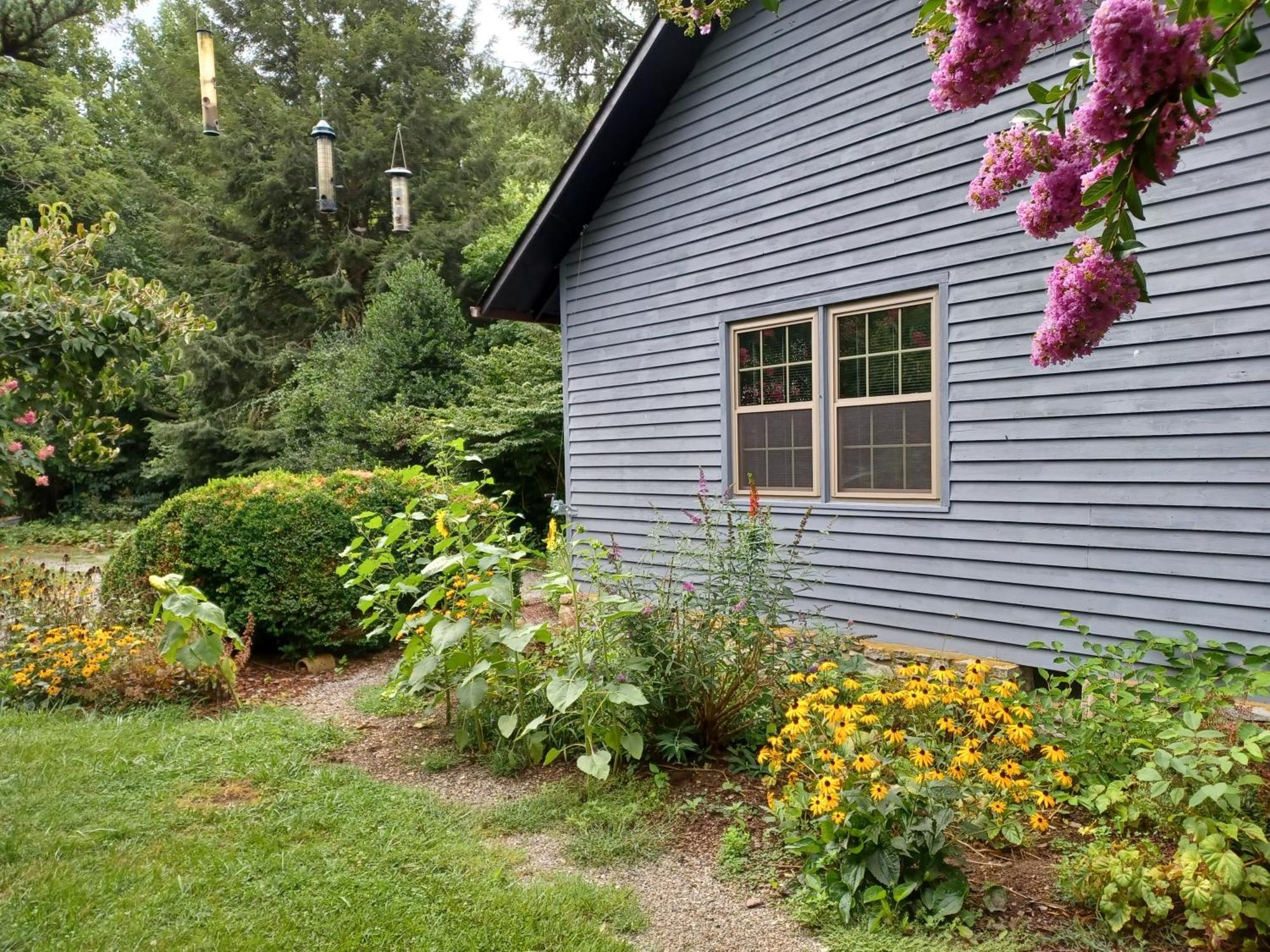 Restored1850S Log Cabin, With Gazebo And Gardens! 1 Mile To Downtown 웨버빌 외부 사진